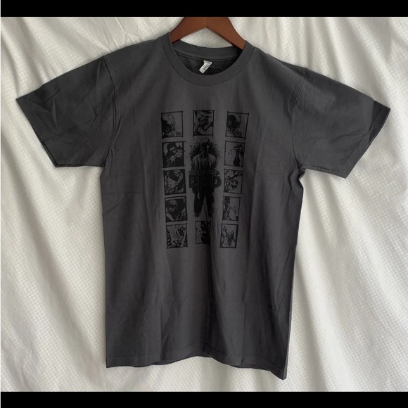 The Walking Dead Comic Rick and Zombies Men’s Small S Gray T-shirt - Picture 1 of 3